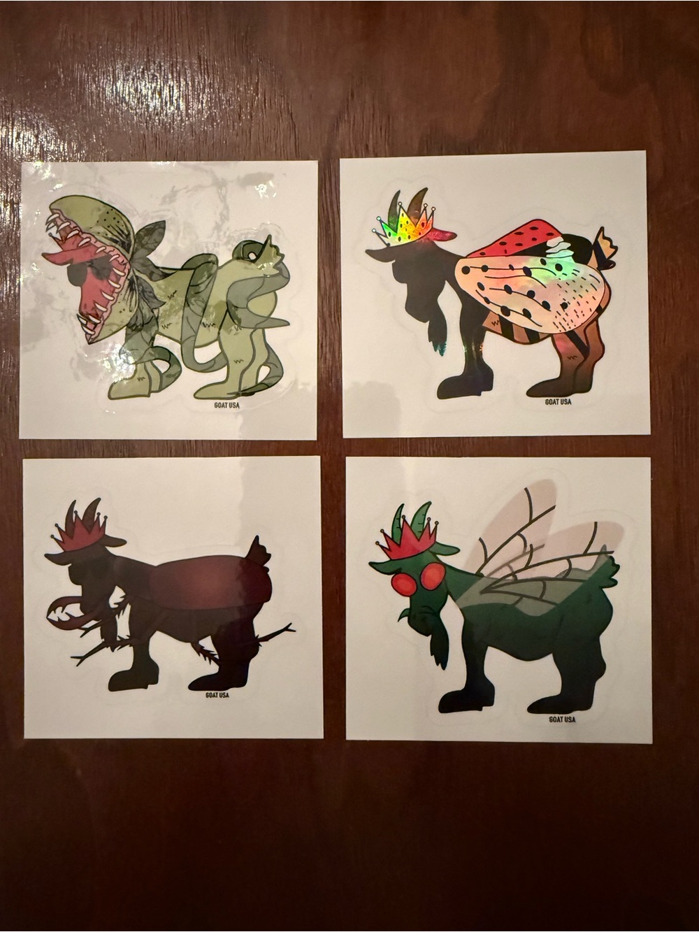 GOAT USA Sticker Set